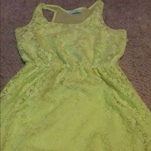 MAURICES bright green dress